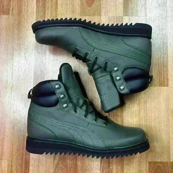 💰HUGE CLEARANCE SALE 💰 Puma Desierto v2 Mens Leather Boots Size  10.5 - Picture 4 of 13